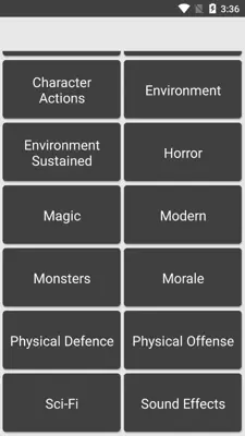 RPGsound android App screenshot 3